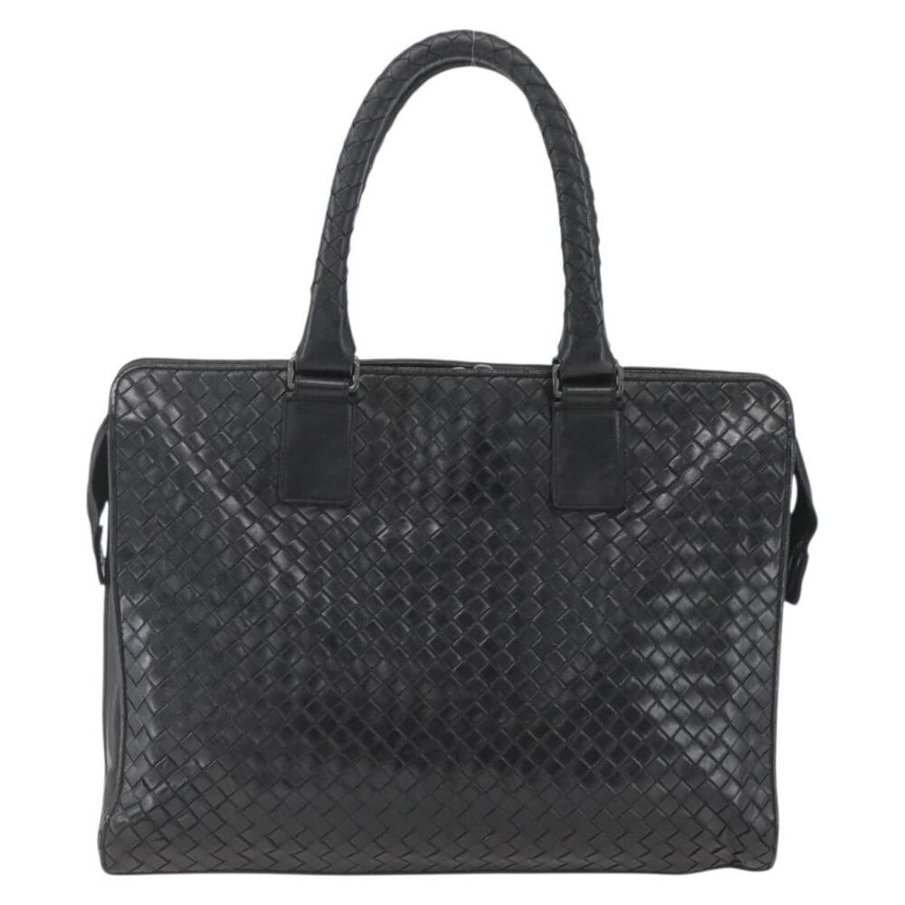Bottega Veneta Intrecciato Handbag Black